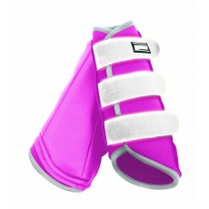 Roma Reflective Brushing Boots (Pink)