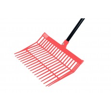 Roma Revolutionary Stable Rake With Handle (Red)