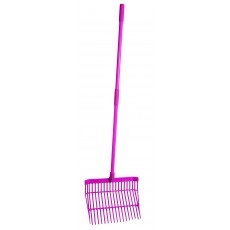 Roma Revolutionary Stable Rake With Handle (Pink)