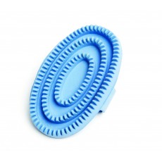 Roma Rubber Curry Comb (Blue)