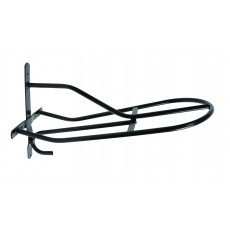 Roma Shaped Metal Saddle Rack (Black)