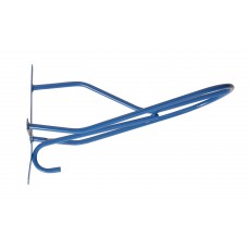 Roma Shaped Metal Saddle Rack (Blue)