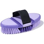 Roma Soft Grip Flex Body Brush (Purple)