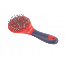 Roma Soft Touch Mane & Tail Brush (Red/Navy)