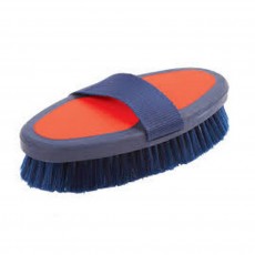 Roma Two Tone Body Brush (Red/Navy)