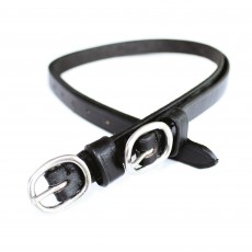 JHL Leather Spur Straps (Black)