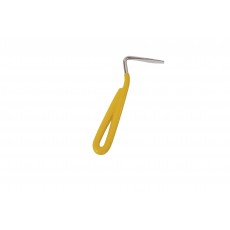 Roma Vinyl Handle Hoof Pick (Yellow)