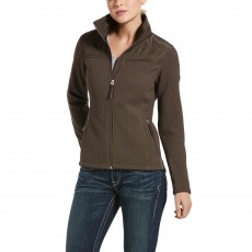 Ariat Women's Kalispell Full Zip Sweater (Banyan Bark)