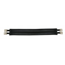 Collegiate Straight Long Elastic Girth (Black)