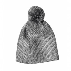 Dublin Jolene Beanie (Grey/White One Size)