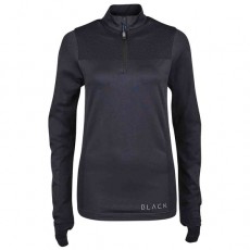 Dublin Ladies Black Jenny Half Zip Competition Shirt (Black)