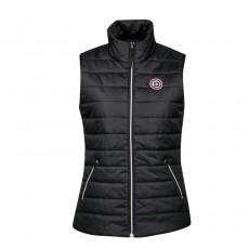 Dublin Ladies Julia Puffer Vest (Black)