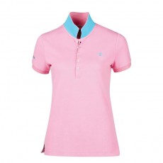 Dublin Ladies Lily Cap Sleeve Polo (Fuchsia Pink)