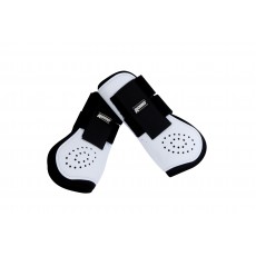 Roma Open Front Vent Boots (White)