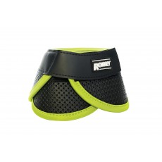 Roma Scallop Bell Boots (Black/Green)