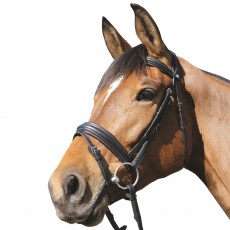 Mark Todd (Clearance) Padded Flash Bridle (Black)