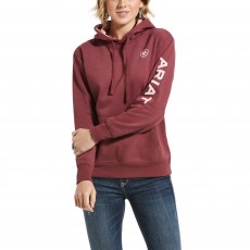 Ariat Women's Real Arm Logo Hoodie (Fig Galaxy)