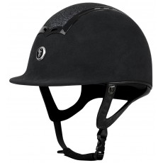 Gatehouse Ciana Riding Hat (Suede Black/Glitter)