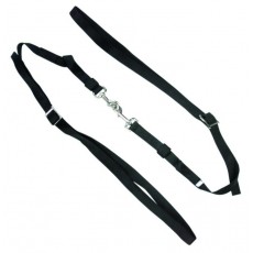 Kincade Elastic Nylon Side Reins (Black)