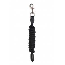 Kincade Leather Rope Lead (Black/Black)