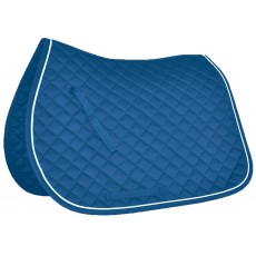 Mark Todd Piped Saddle Pad (Royal Blue/White)