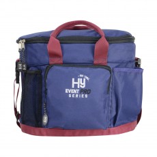 Hy Event Pro Series Grooming Bag (Navy/Burgundy)