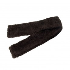 Hy Equestrian Fur Fabric Girth Sleeve (Brown) Hy Equestrian Fur Fabric Girth Sleeve (Brown)