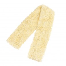 Hy Equestrian Fur Fabric Girth Sleeve (Cream) Hy Equestrian Fur Fabric Girth Sleeve (Cream)
