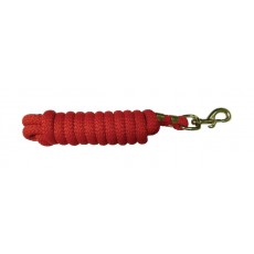Hy Plaited Lead Rope (Red)