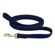 Hy Soft Webbing Lead Rein without Chain (Navy)