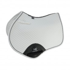 Hy Sport Active Close Contact Saddle Pad (White)