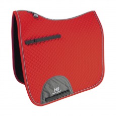 Hy Sport Active Dressage Saddle Pad (Rosette Red)