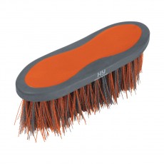 Hy Shine Active Groom Long Bristle Dandy Brush (Terracotta Orange)