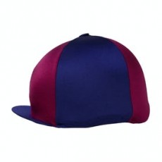 HyFASHION Two Tone Hat Cover (Navy/Maroon)