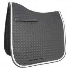 HyWITHER Double Braid Dressage Pad (Black)