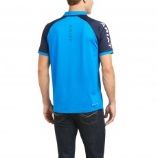 Ariat Men's Team 3.0 Polo (Imperial Blue)