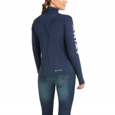 Ariat Women's Auburn 1/4 Zip Base Layer (Team Navy)