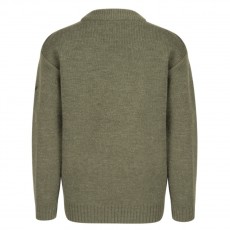 Hoggs of Fife Junior Melrose Hunting Pullover (Soft Marled Green)