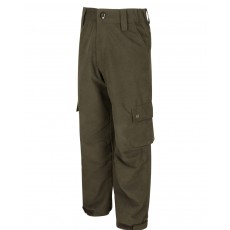 Hoggs of Fife Junior Struther Waterproof Trousers (Green)