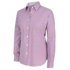 Hoggs of Fife Ladies Becky II Cotton Shirt (Violet/Cerise)