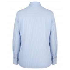 Hoggs of Fife Ladies Bonnie II Cotton Shirt (Light Blue Stripe)