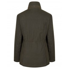 Hoggs of Fife Ladies Caledonia Wax Jacket (Antique Olive)