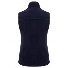 Hoggs of Fife Ladies Stenton Fleece Gilet  (Navy)