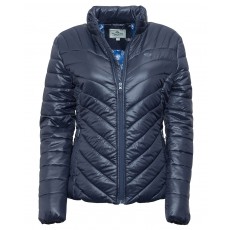 Hoggs of Fife Ladies Wilton Padded Jacket (Dark Navy)