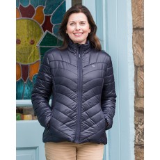 Hoggs of Fife Ladies Wilton Padded Jacket (Dark Navy)