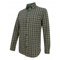 Hoggs of Fife Men's Braemar Check Shirt (Green Check)