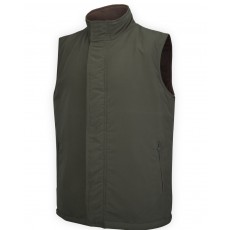 Hoggs of Fife Men's Breezer II Bodywarmer (Navy/Caramel)