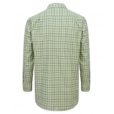 Hoggs of Fife Men's Chieftain Premier Tattersall Shirt (Mint/Berry Check)