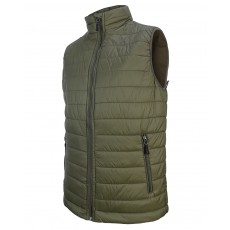 Hoggs of Fife Men's Craigmore  Interactive Quilted Gilet (Dark Khaki)