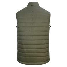 Hoggs of Fife Men's Craigmore  Interactive Quilted Gilet (Dark Khaki)